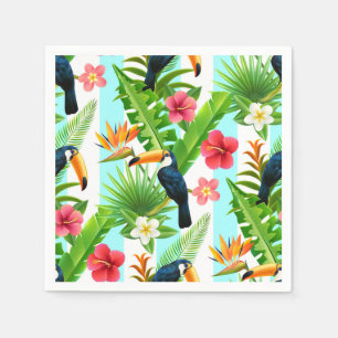 Tropical Birds Napkin