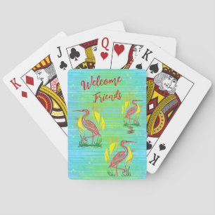 Tropical Birds  Playing Cards