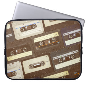 Tropical Birds: Toucans & Parrots Vintage Laptop Sleeve