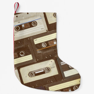 Tropical Birds: Toucans & Parrots Vintage Small Christmas Stocking