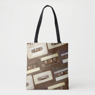 Tropical Birds: Toucans & Parrots Vintage Tote Bag