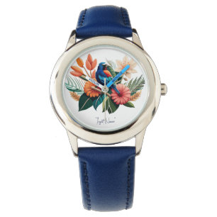 Tropical Bliss: A Vibrant Fusion of Flora Watch