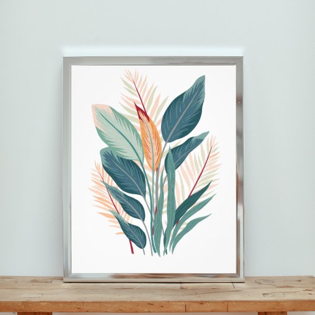 Tropical Bliss Leaves Photo Print (Creator Uploaded)