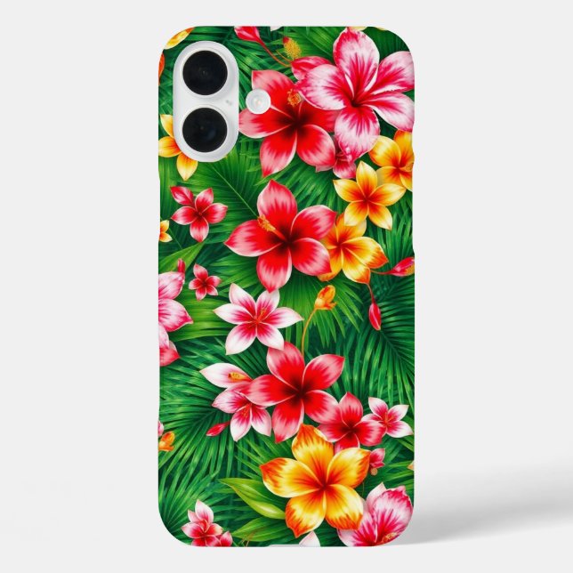 Tropical Bloom Case-Mate iPhone Case (Back)