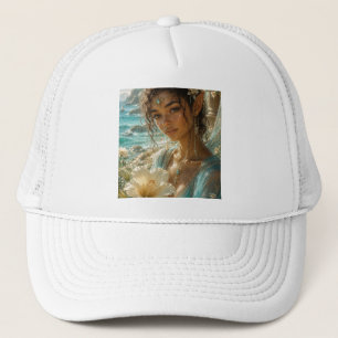 Tropical Bloom Fairies: Sea Breeze Enchantress Trucker Hat