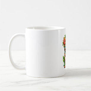 Tropical Bloom Tiki Mask Coffee Mug