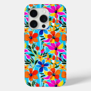 Tropical Bloom Vibrant Floral Phone Case