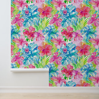 Tropical Blossom Dream Wallpaper
