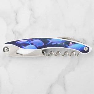 Tropical Blue Fish Corkscrew