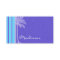 Tropical Blue & Purple Stripes; Striped