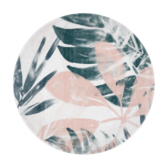 Tropical Blush Cutting Board (Front)