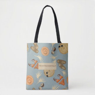 "Tropical Boho Getaway" Tote Bag