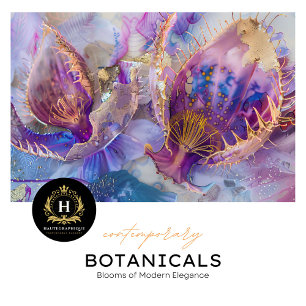 Tropical Botanical Decoupage Tissue Paper