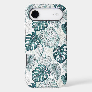 Tropical Botanical Green Monsteras