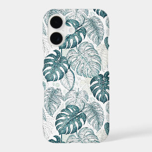 Tropical Botanical Green Monsteras