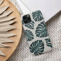 Tropical Botanical Monstera Leaves Summer Pattern