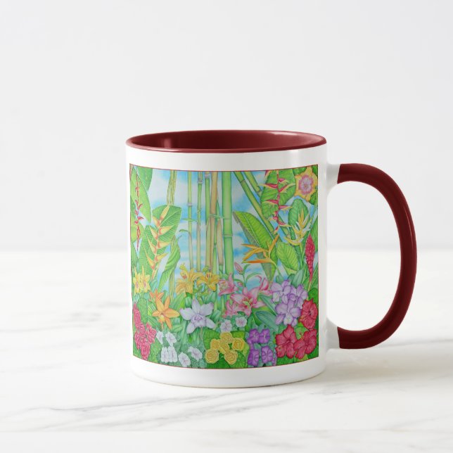 Tropical Botanical Mug (Right)