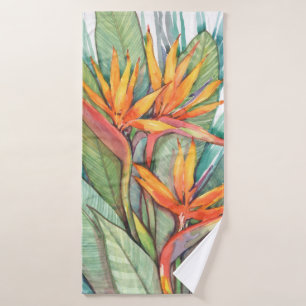 Tropical Botanical Paradise II Bath Towel
