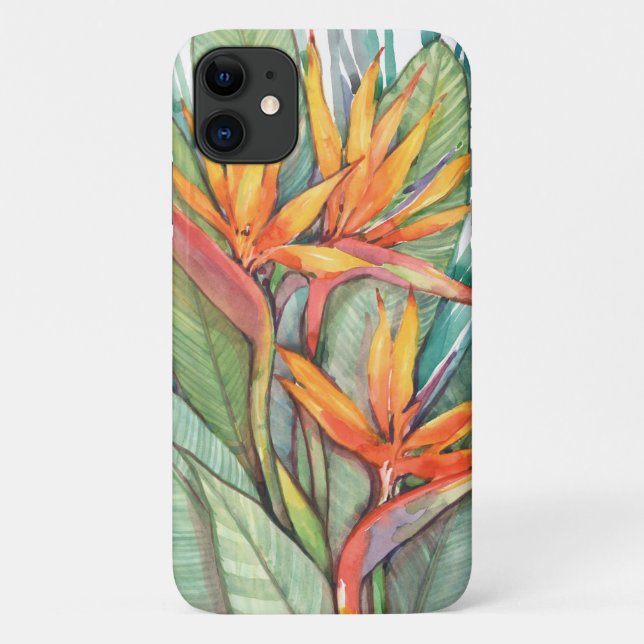 Tropical Botanical Paradise II Case-Mate iPhone Case (Back)