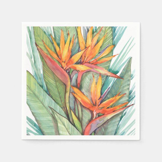 Tropical Botanical Paradise II Napkin (Front)