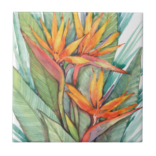 Tropical Botanical Paradise II Tile