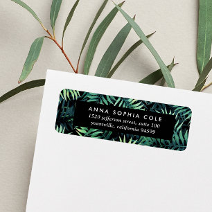 Tropical Botanical Return Address