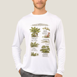 Tropical Botanical T-Shirt Tri-Blend Shirt
