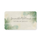 Tropical Botanical Watercolor Monstera