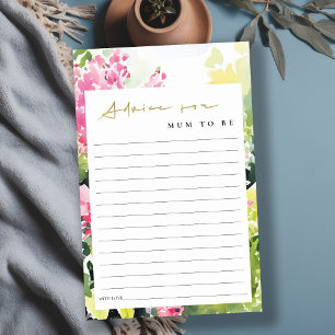 Tropical Bougainvillea Advice For Mum Baby Shower