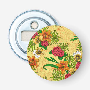 Tropical bouquet bottle opener