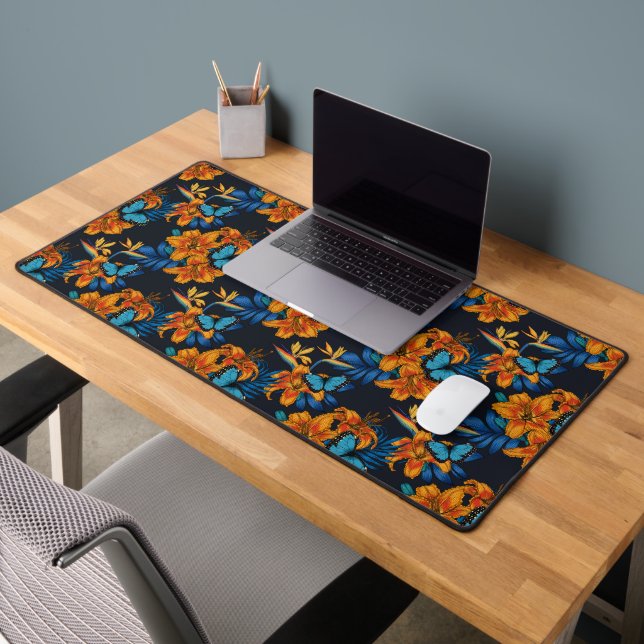 Tropical bouquet desk mat (Office 2)