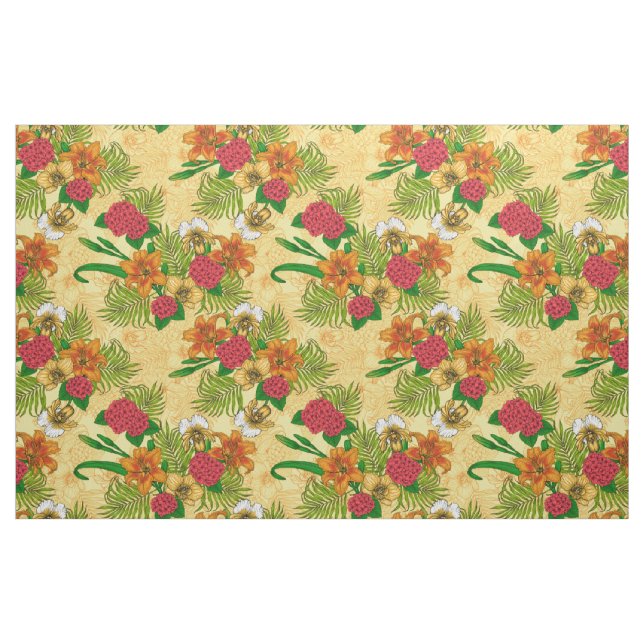 Tropical bouquet fabric (Fat Quarter)