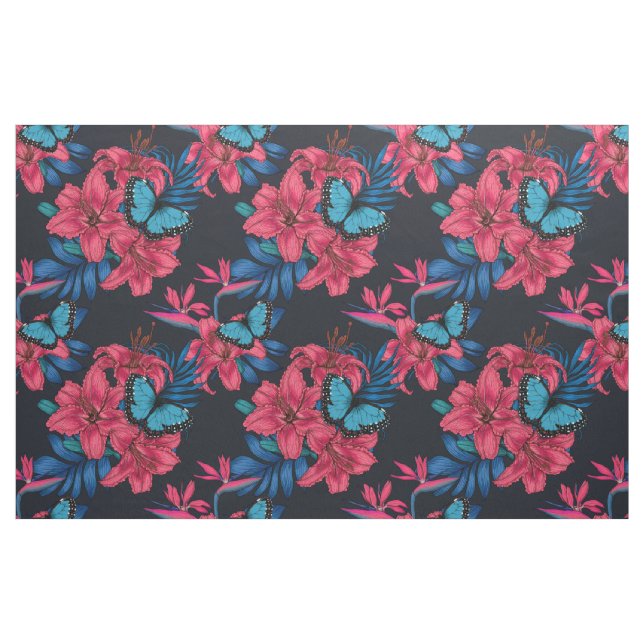 Tropical bouquet fabric (Fat Quarter)
