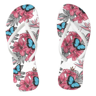 Tropical bouquet jandals