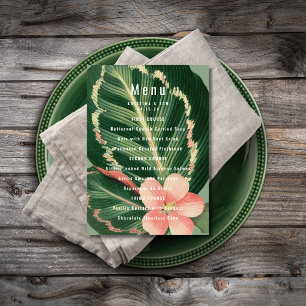 Tropical Bouquet Menu