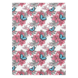 Tropical bouquet tablecloth