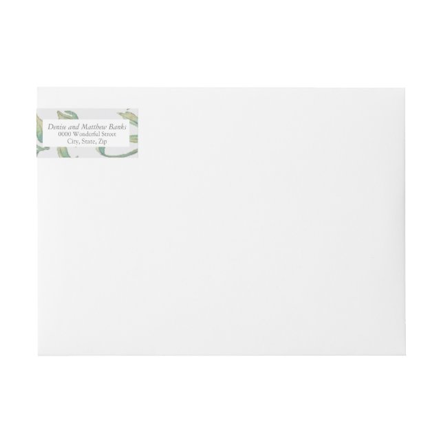 Tropical Breeze Address Label (Front)