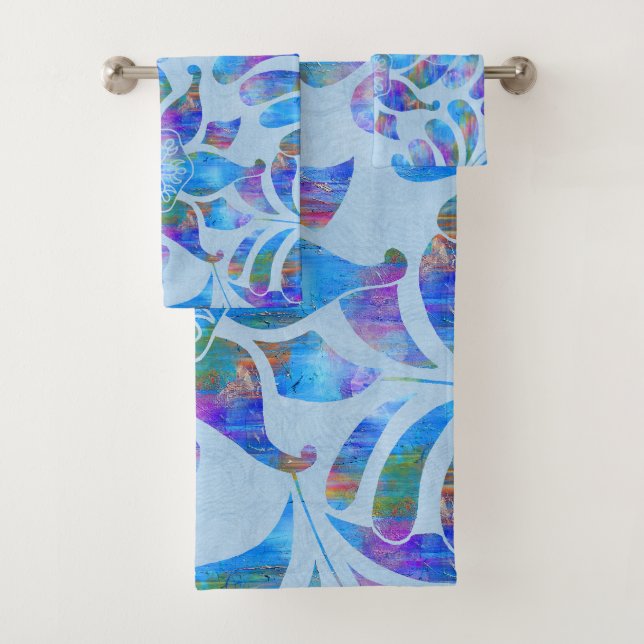 Tropical Breeze Bath Towel Set (Insitu)