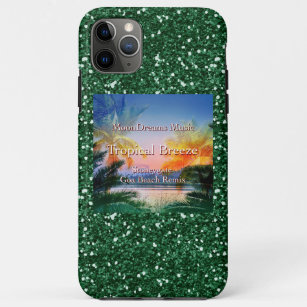 Tropical Breeze Goa Beach Faux Glitter Case-Mate iPhone Case