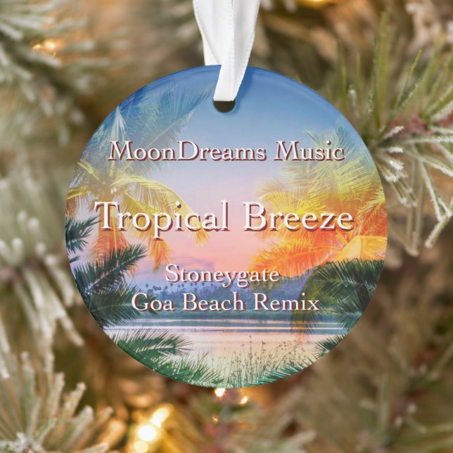 Tropical Breeze Goa Beach Ornament (Tree)