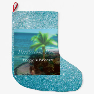 Tropical Breeze Large Christmas Stocking