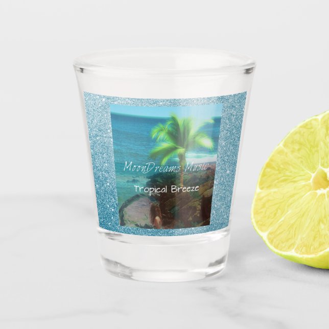 Tropical Breeze Shot Glass (Front)