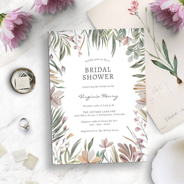 Tropical Bridal Shower Invitation (Creator Uploaded)