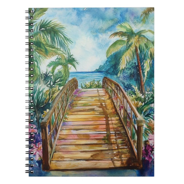 Tropical Bridge Notebook (Front)