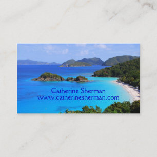 Tropical Business Card