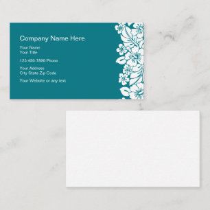 Tropical Business Card Template
