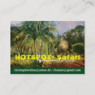 Tropical Business Cards