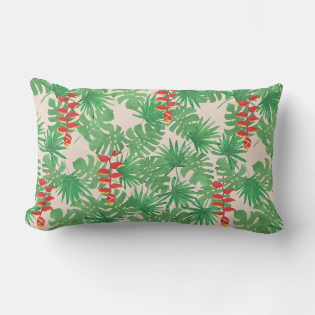Tropical Canopy Lumbar Cushion (Front)