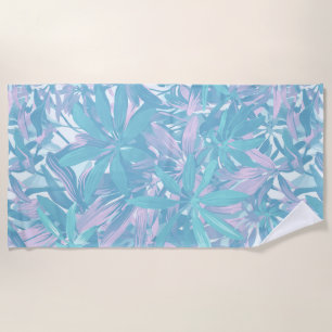 Tropical Caribbean Morning Beach Towel