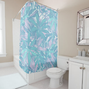 Tropical Caribbean Morning Shower Curtain